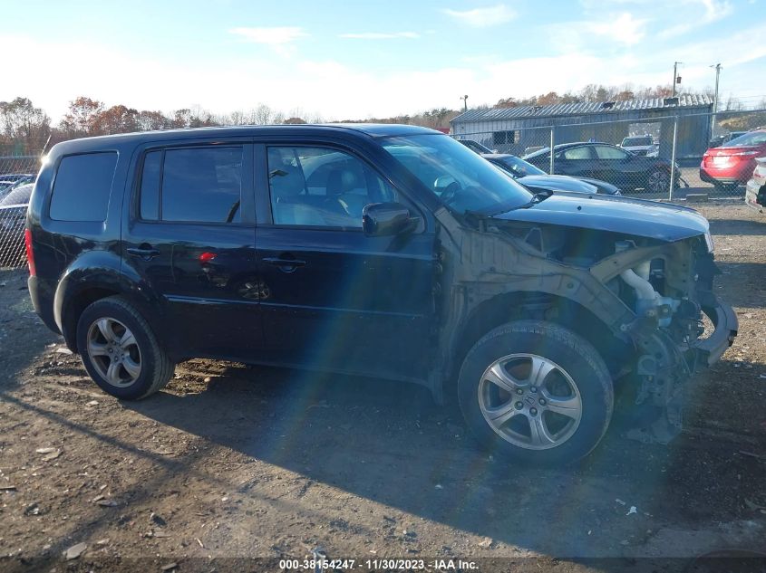2013 HONDA PILOT EX-L - 5FNYF4H72DB061464