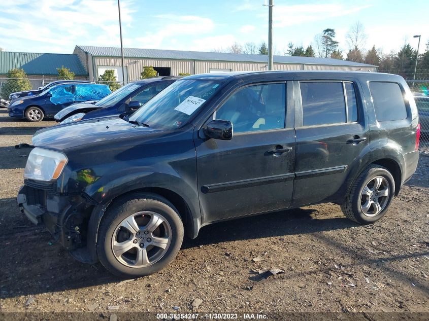 2013 HONDA PILOT EX-L - 5FNYF4H72DB061464