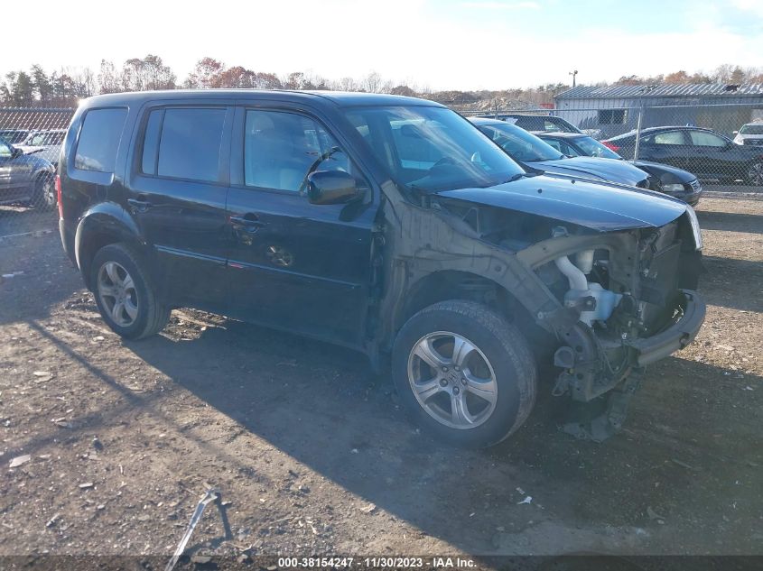 2013 HONDA PILOT EX-L - 5FNYF4H72DB061464