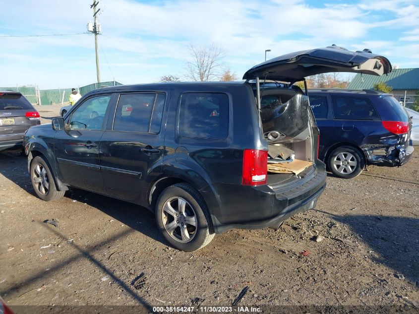 2013 HONDA PILOT EX-L - 5FNYF4H72DB061464