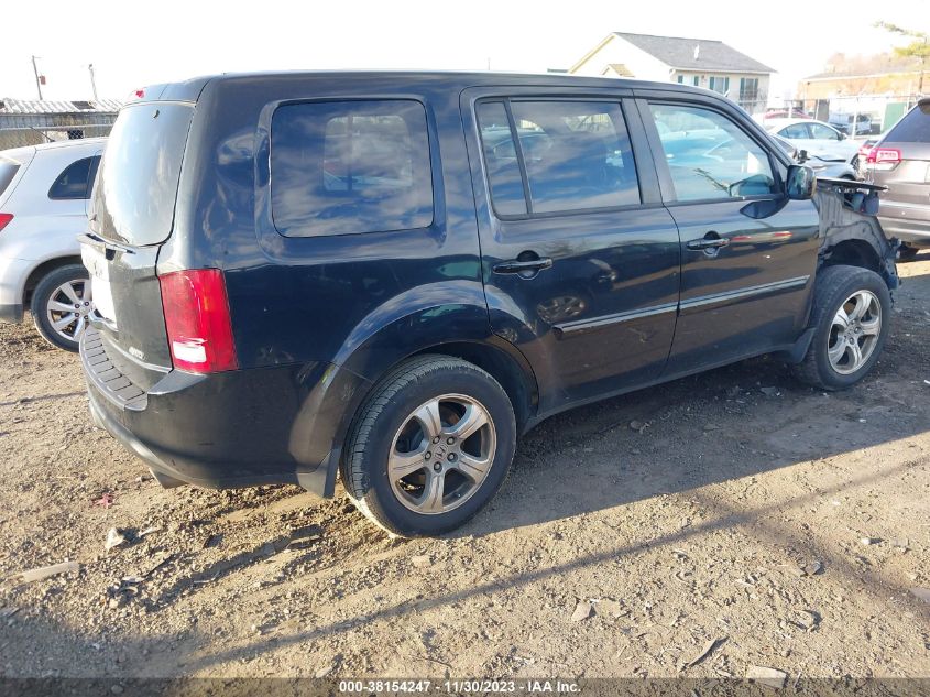 2013 HONDA PILOT EX-L - 5FNYF4H72DB061464
