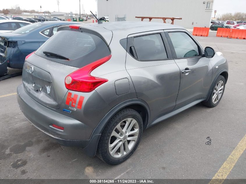2014 NISSAN JUKE S/SV/SL/NISMO - JN8AF5MVXET483674