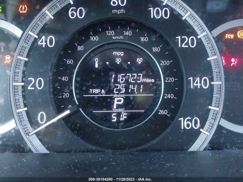 2015 HONDA ACCORD EX-L - 1HGCR2F8XFA086935