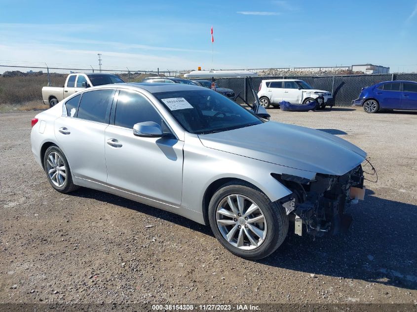 2015 INFINITI Q50 PREMIUM/SPORT - JN1BV7AP0FM333818