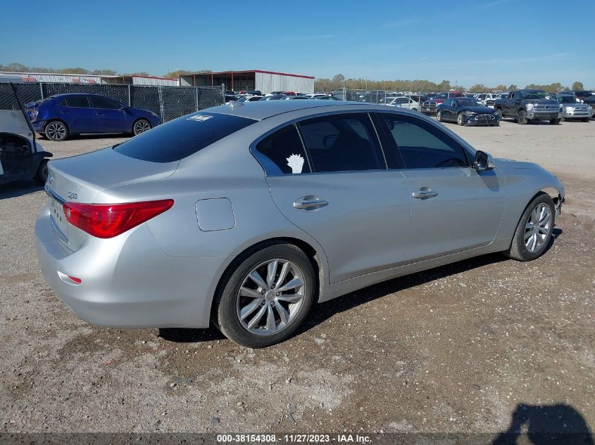2015 INFINITI Q50 PREMIUM/SPORT - JN1BV7AP0FM333818