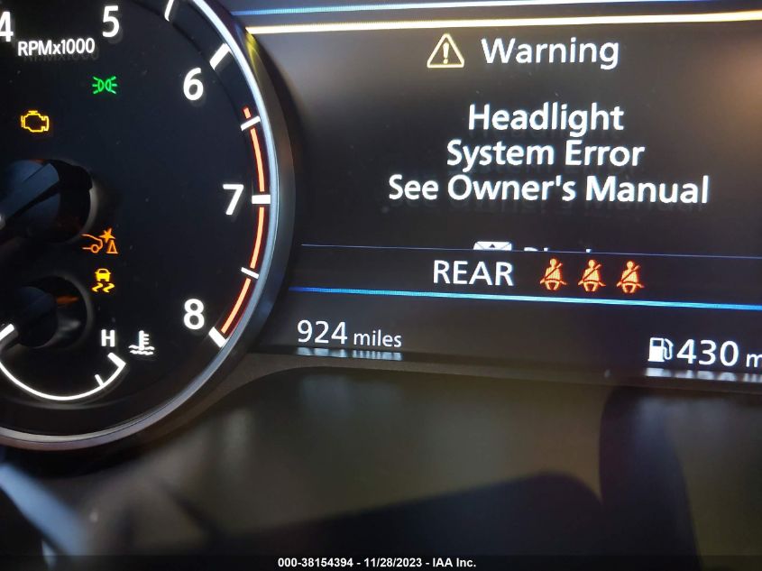 2023 NISSAN ALTIMA SR - 1N4BL4CV3PN405657