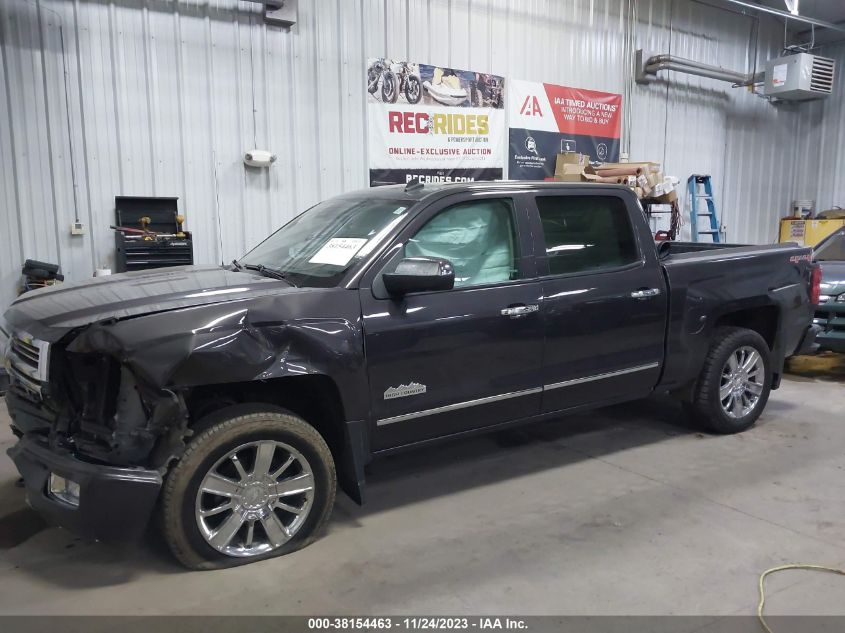 2014 CHEVROLET SILVERADO 1500 HIGH COUNTRY - 3GCUKTEC0EG277525