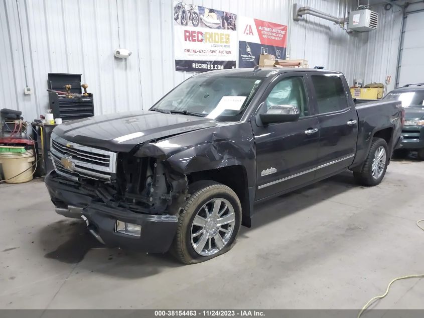 2014 CHEVROLET SILVERADO 1500 HIGH COUNTRY - 3GCUKTEC0EG277525