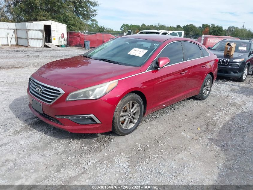 2015 HYUNDAI SONATA SE - 5NPE24AFXFH011254