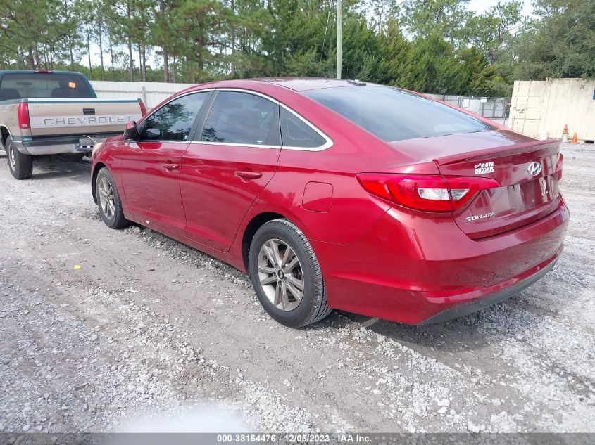 2015 HYUNDAI SONATA SE - 5NPE24AFXFH011254