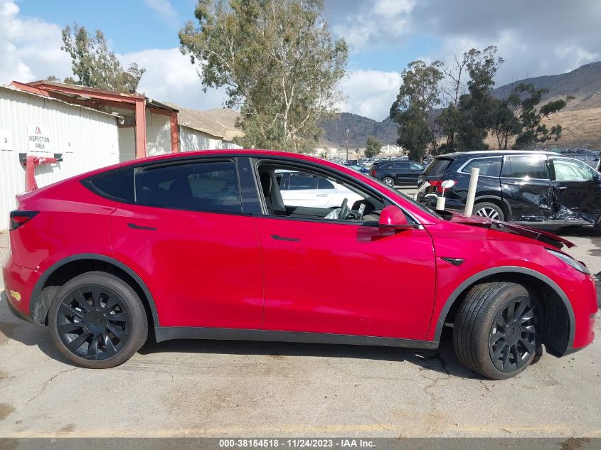 2022 TESLA MODEL Y - 7SAYGDEEXNF352329