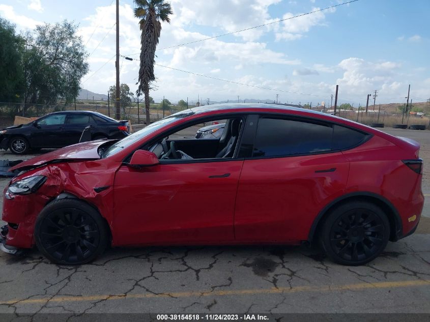 2022 TESLA MODEL Y - 7SAYGDEEXNF352329