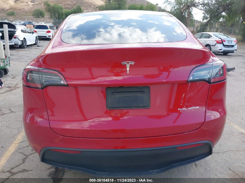 2022 TESLA MODEL Y - 7SAYGDEEXNF352329