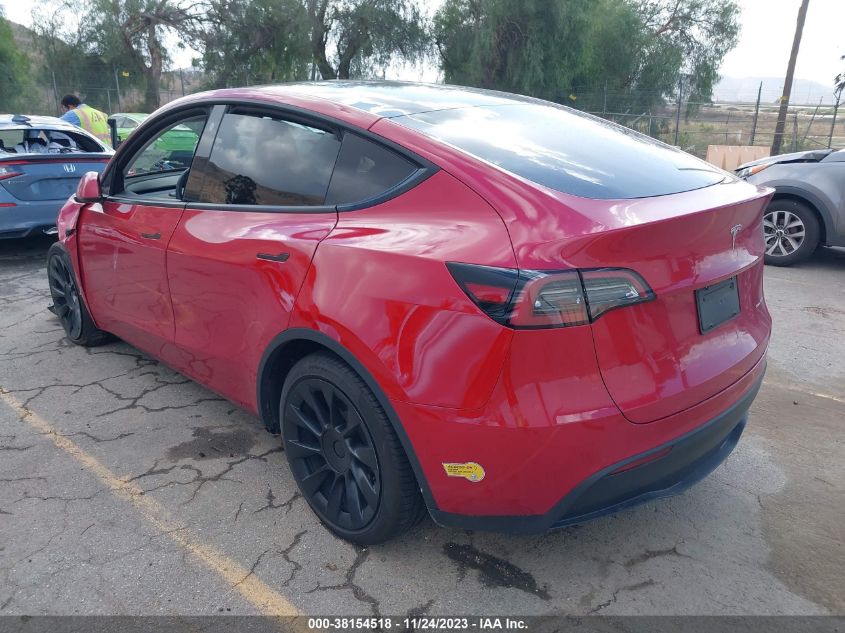 2022 TESLA MODEL Y - 7SAYGDEEXNF352329