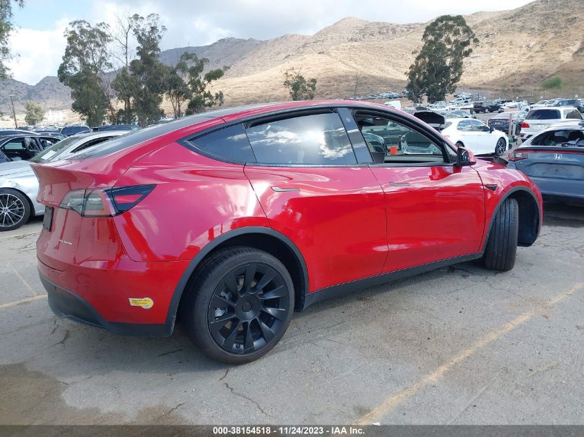 2022 TESLA MODEL Y - 7SAYGDEEXNF352329