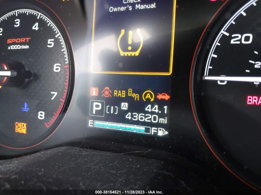 2019 SUBARU FORESTER SPORT - JF2SKAPC3KH579080