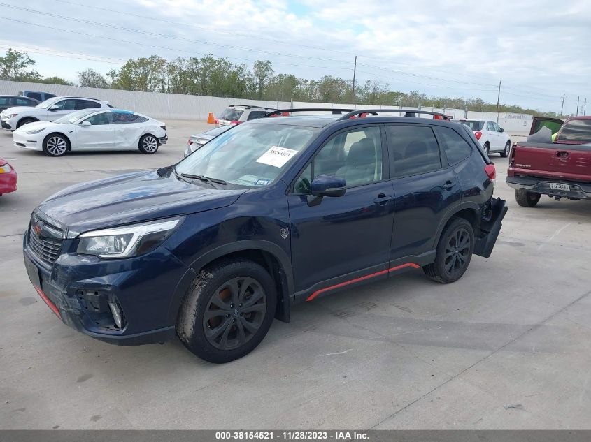 2019 SUBARU FORESTER SPORT - JF2SKAPC3KH579080