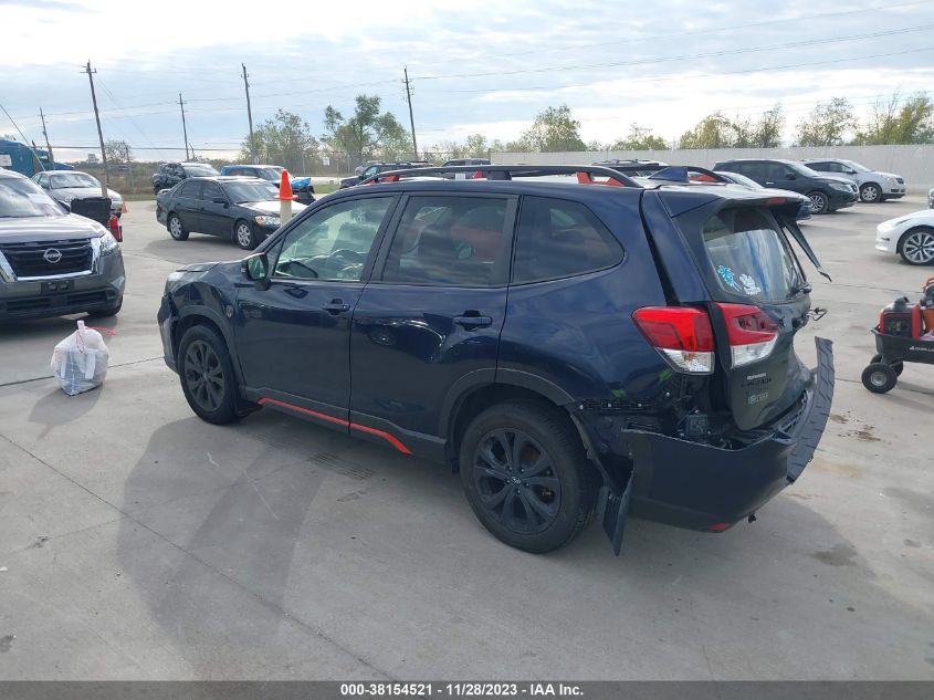2019 SUBARU FORESTER SPORT - JF2SKAPC3KH579080