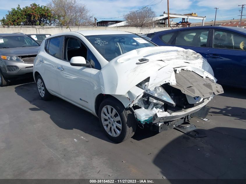 2016 NISSAN LEAF S - 1N4AZ0CP4GC307124