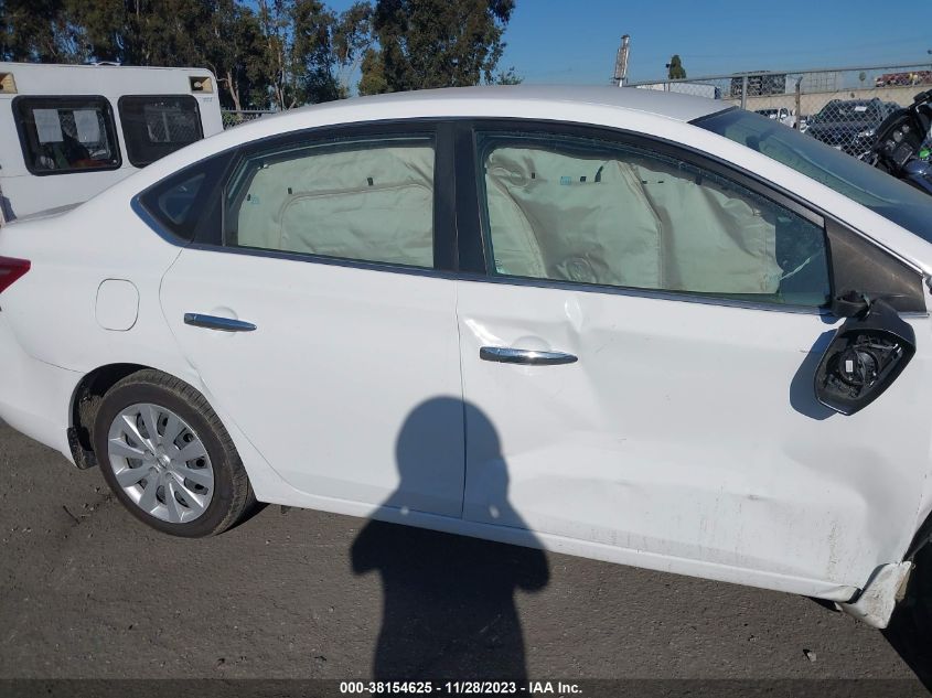 2019 NISSAN SENTRA S/SV/SR/SL - 3N1AB7APXKY274496
