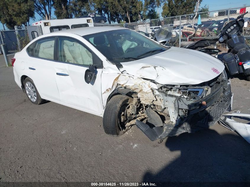 2019 NISSAN SENTRA S/SV/SR/SL - 3N1AB7APXKY274496