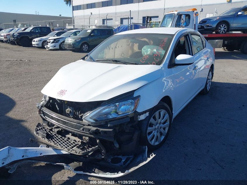 2019 NISSAN SENTRA S/SV/SR/SL - 3N1AB7APXKY274496