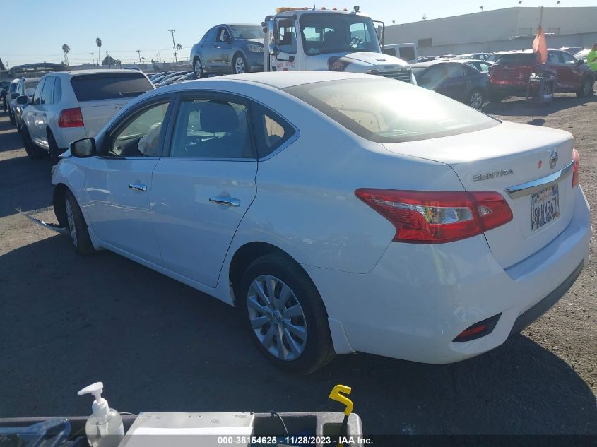 2019 NISSAN SENTRA S/SV/SR/SL - 3N1AB7APXKY274496