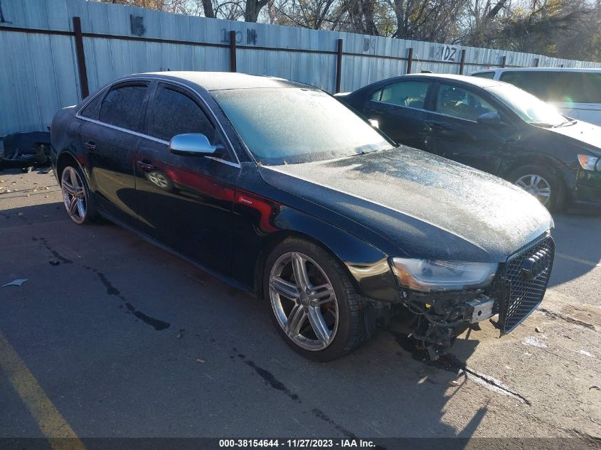 2013 AUDI S4 3.0T PREMIUM PLUS - WAUBGAFL3DA187050
