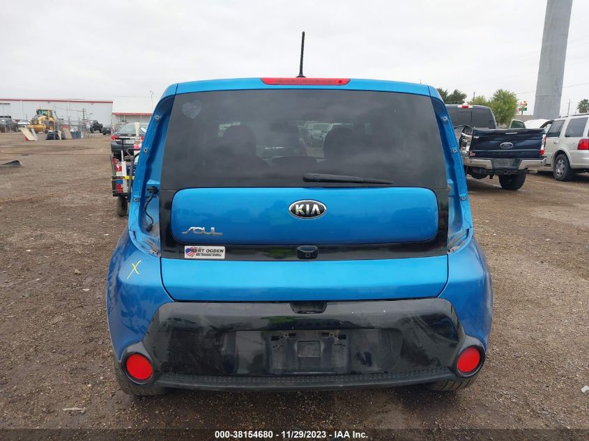 2016 KIA SOUL + - KNDJP3A52G7344894