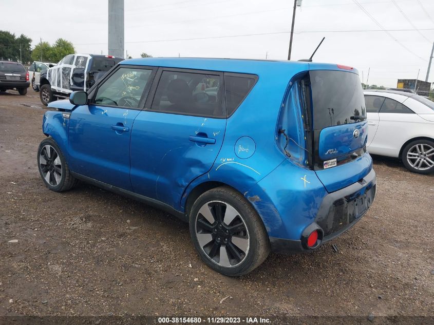 2016 KIA SOUL + - KNDJP3A52G7344894
