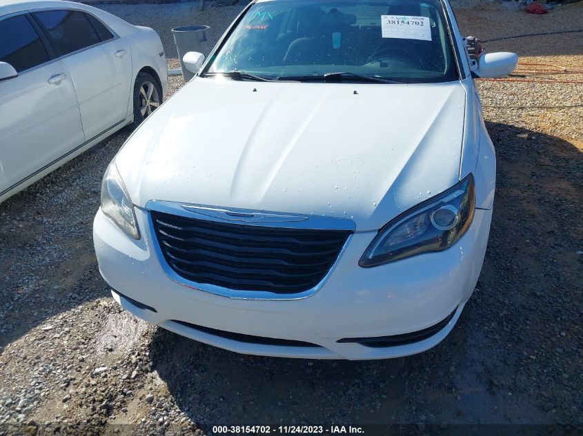 2013 CHRYSLER 200 TOURING - 1C3CCBBG9DN726558