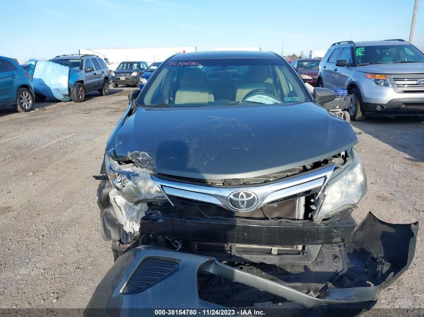 2013 TOYOTA CAMRY LE - 4T4BF1FK9DR297341