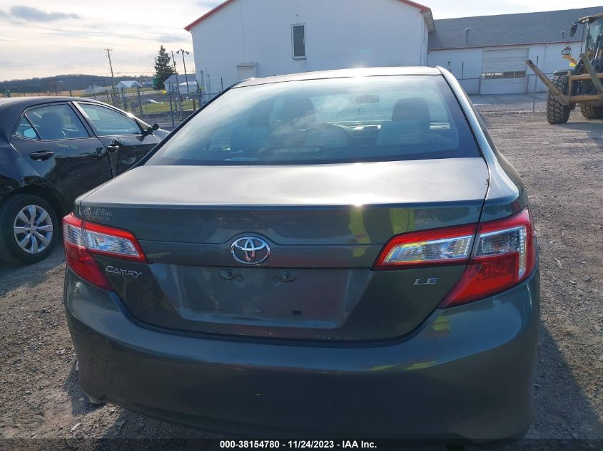 2013 TOYOTA CAMRY LE - 4T4BF1FK9DR297341