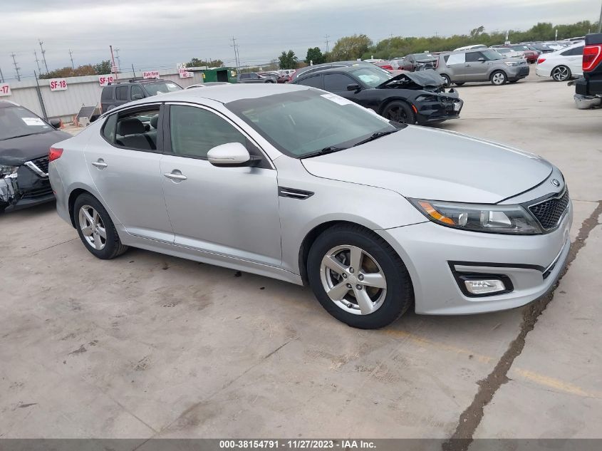 2015 KIA OPTIMA LX - 5XXGM4A78FG465896