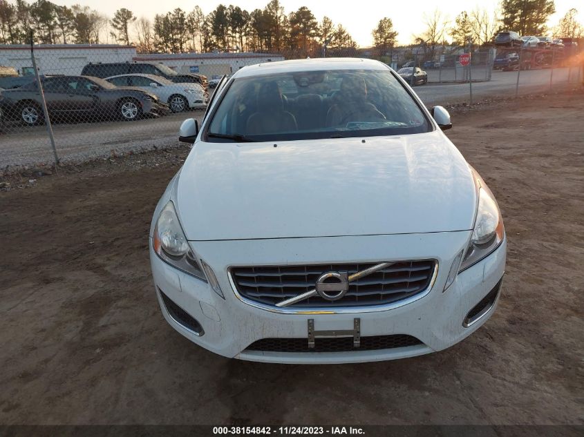 2013 VOLVO S60 T5/T5 PLATINUM - YV1612FS3D2234309