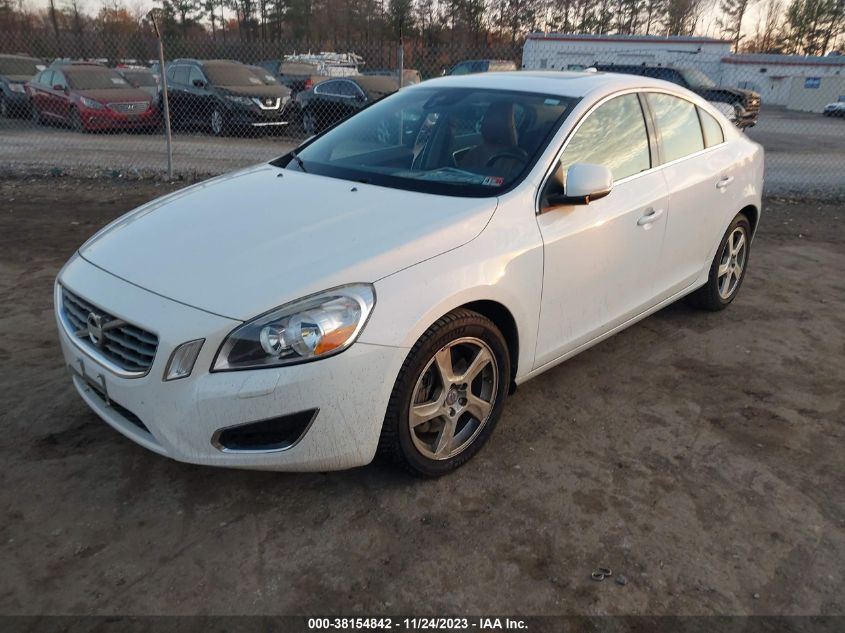 2013 VOLVO S60 T5/T5 PLATINUM - YV1612FS3D2234309