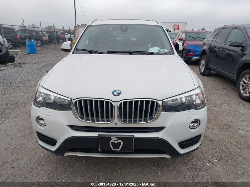 2016 BMW X3 XDRIVE28I - 5UXWX9C58G0D91377