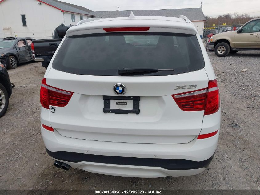 2016 BMW X3 XDRIVE28I - 5UXWX9C58G0D91377