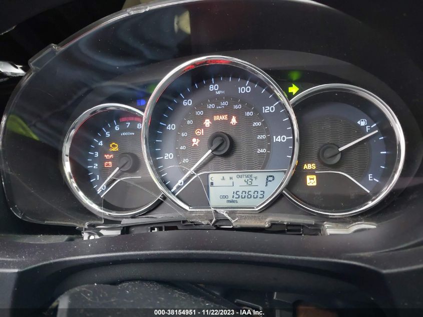 2014 TOYOTA COROLLA LE - 2T1BURHE6EC040193