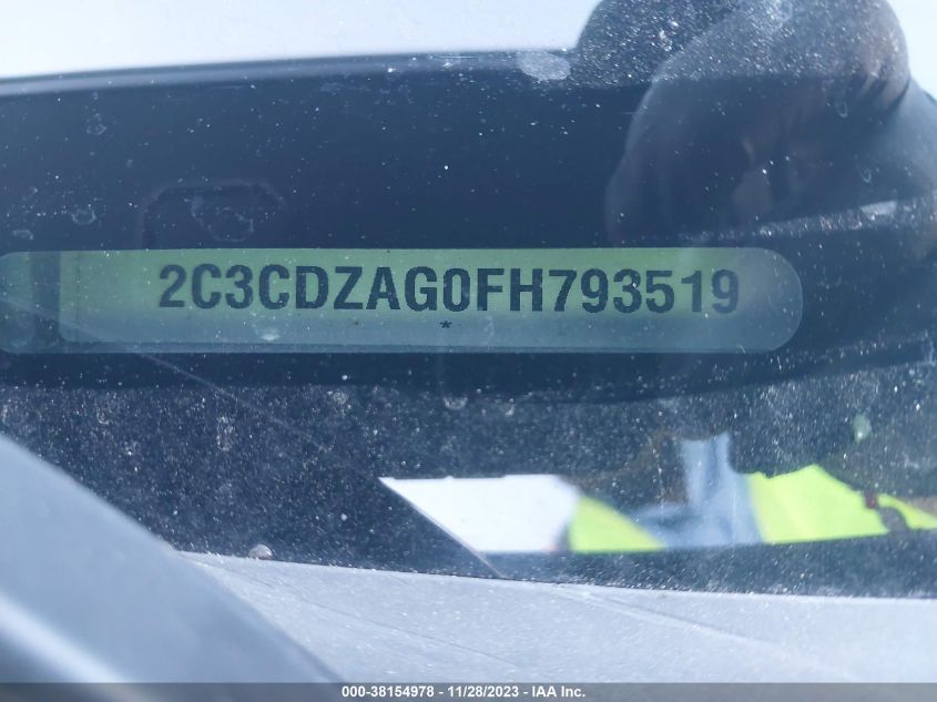 2015 DODGE CHALLENGER SXT - 2C3CDZAG0FH793519