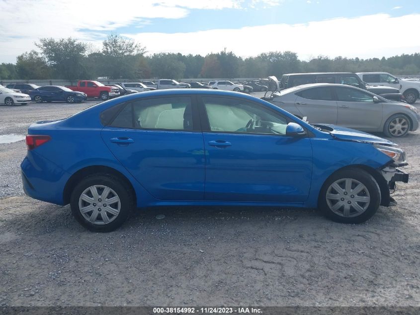 2022 KIA RIO LX/S - 3KPA24AD7NE455174