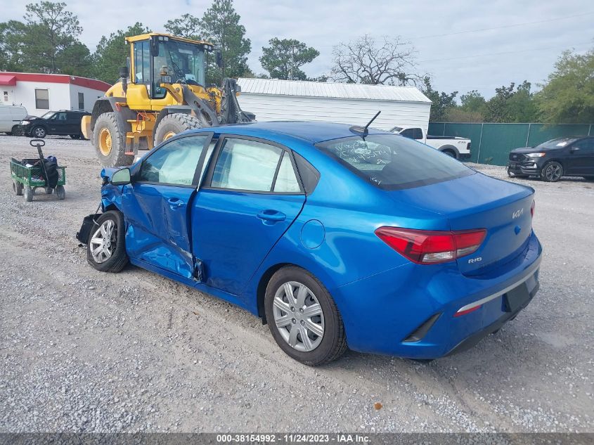 2022 KIA RIO LX/S - 3KPA24AD7NE455174