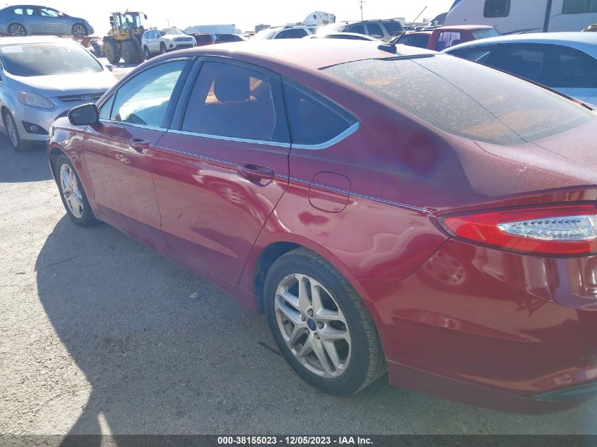 2014 FORD FUSION SE - 3FA6P0HD9ER201521