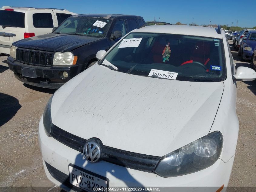 2013 VOLKSWAGEN JETTA SPORTWAGEN S - 3VWPP7AJ6DM647724