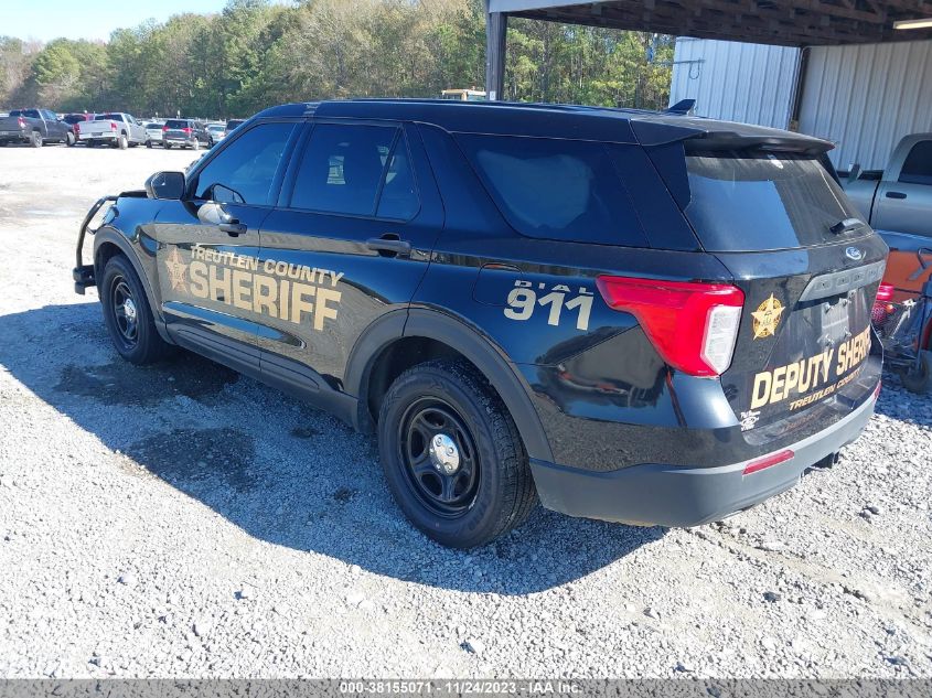 2022 FORD POLICE INTERCEPTOR UTILITY 1FM5K8AB3NGC19818