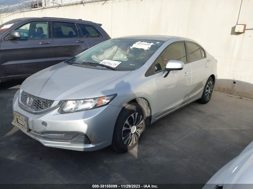 2015 HONDA CIVIC LX - 19XFB2F58FE266787