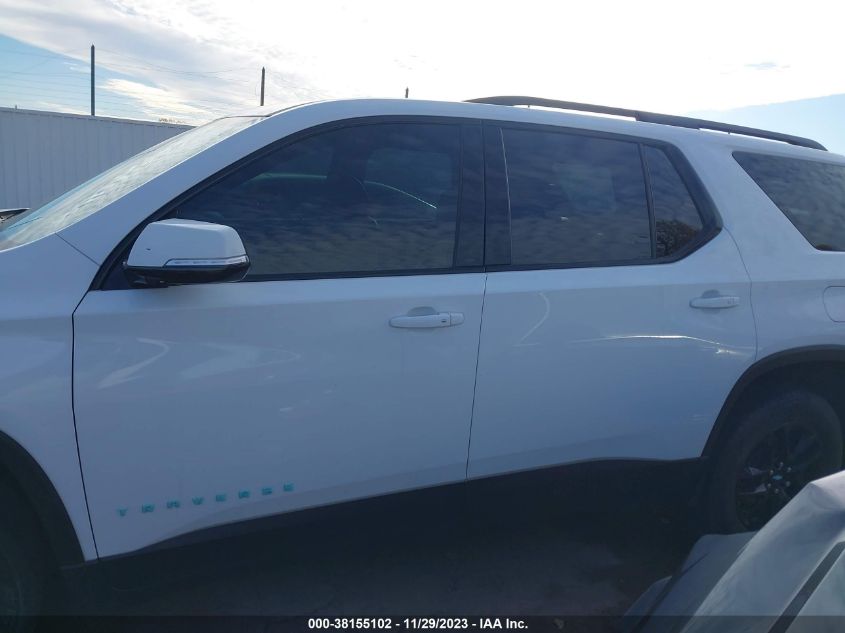 2019 CHEVROLET TRAVERSE LT CLOTH - 1GNERGKW7KJ169281