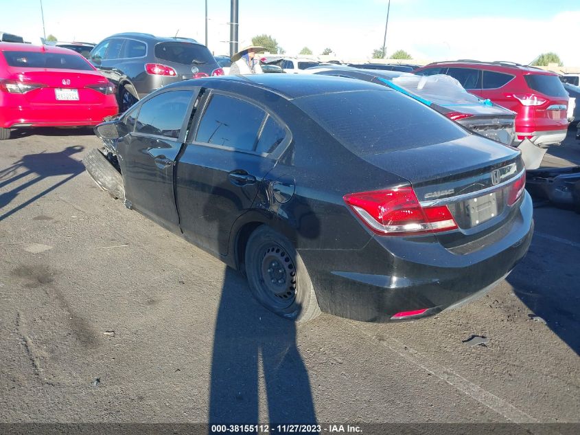2014 HONDA CIVIC LX - 19XFB2F54EE224857