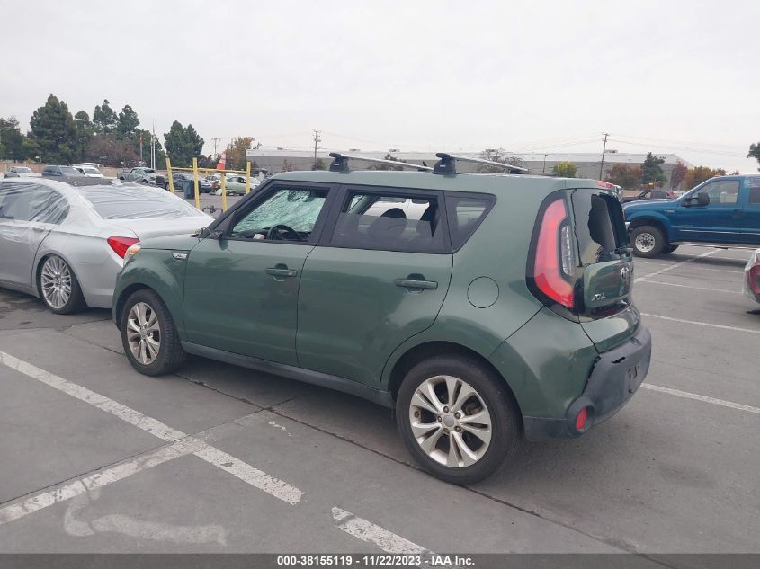 2014 KIA SOUL + - KNDJP3A55E7042819