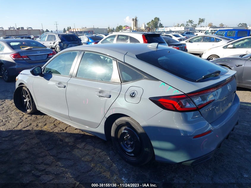 VIN 19XFL2H89NE001508 2022 HONDA CIVIC SPORT